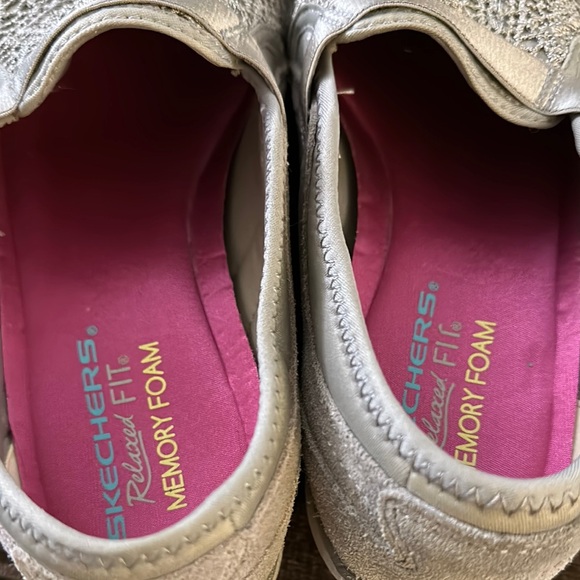 Skechers Gowalk Denim Slipons - Picture 8 of 12